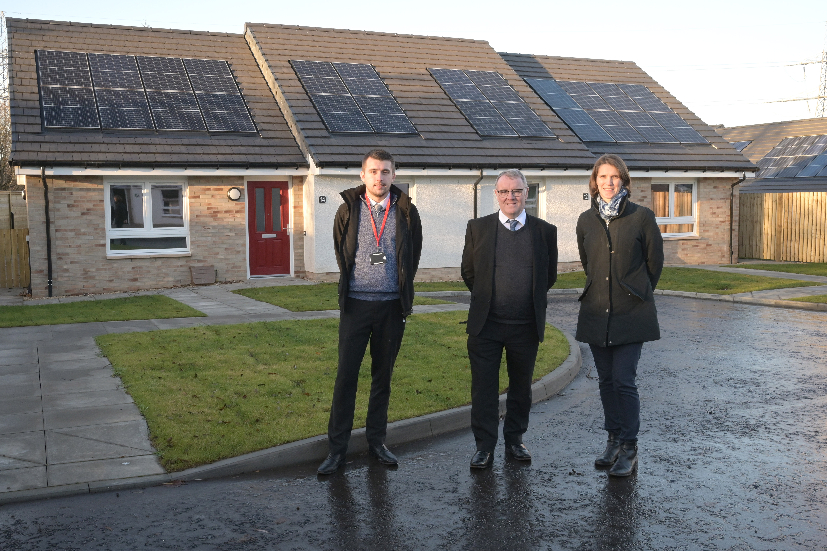 North Lanarkshire Council marks new build housing progress Scottish